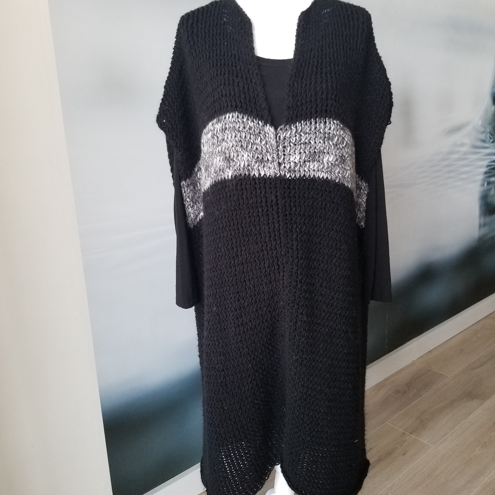 Hand knit Sweater jumper dress